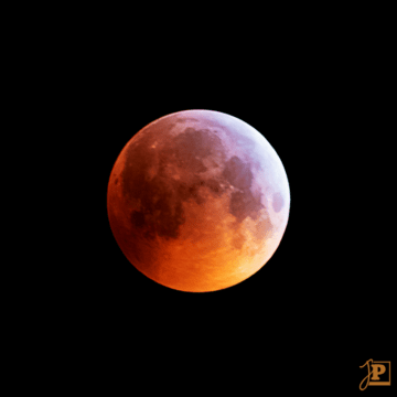 Partial lunar eclipse