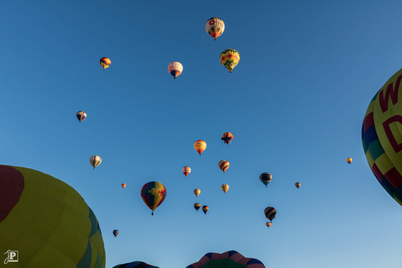 Heißluftballons