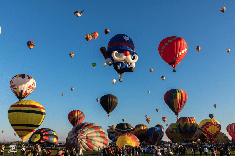 Heißluftballons