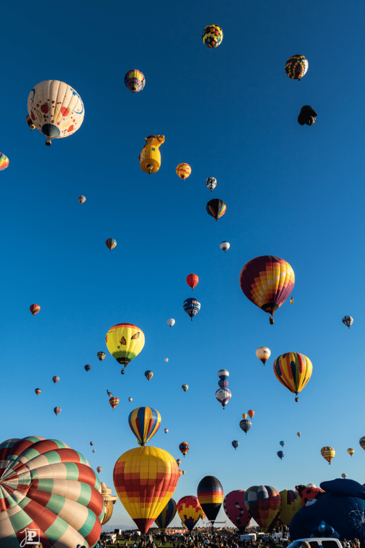 Hot-air balloons