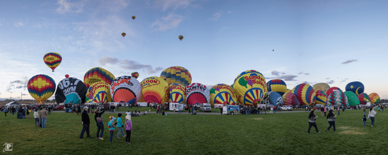 Hot-air balloons